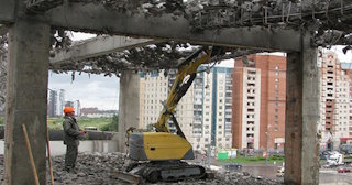 Демонтаж перекрытий в Кинели - цены от 1024 руб. - Сварной-Кнл